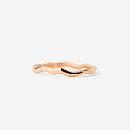 Flowing Anello Oro Rosa