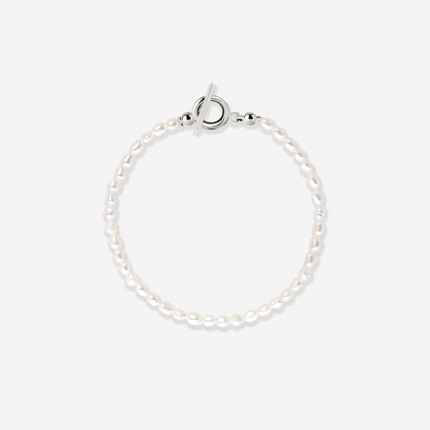 Lenis Loving Pearl Bracciale Argento