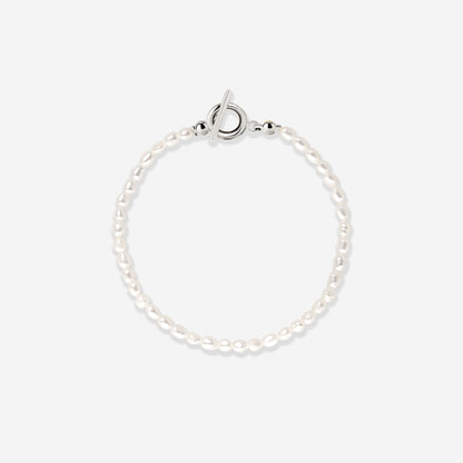 Lenis Loving Pearl Bracciale Argento