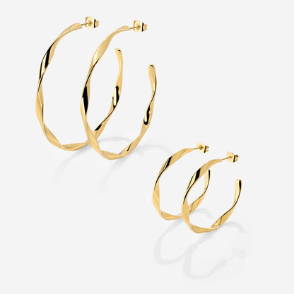 Sahira Hoop Bundle Oro