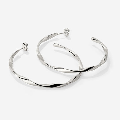 Sahira Orecchini Large Argento