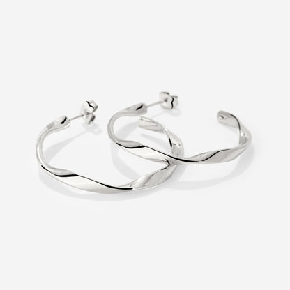 Sahira Orecchini Medium Argento