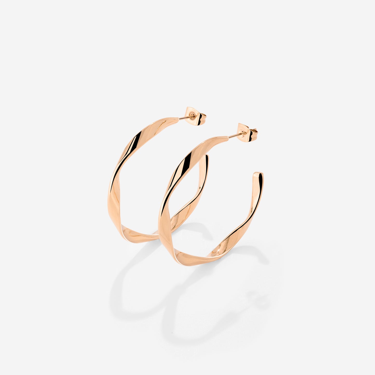 Sahira Orecchini Medium Oro Rosa