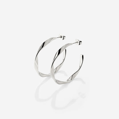 Sahira Orecchini Medium Argento