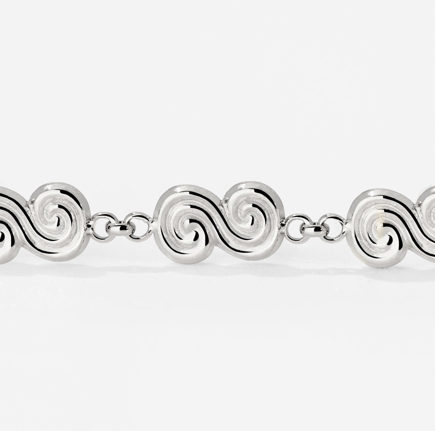 Serpent's Whisper Hoop Set Small Argento