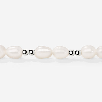 Summertime Pearl Bracciale Argento