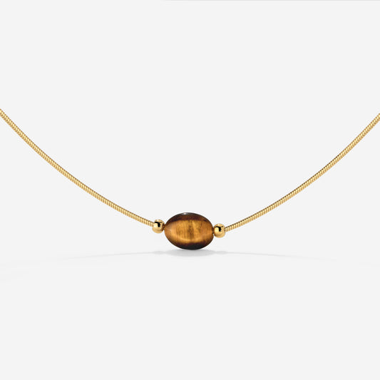 Sunflare Gem Choker Oro