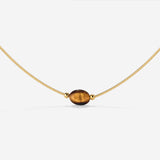 Sunflare Gem Choker Oro