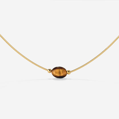 Sunflare Gem Choker Oro