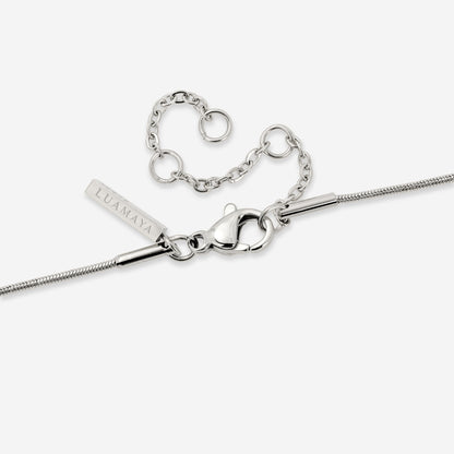 Sunflare Gem Choker Argento