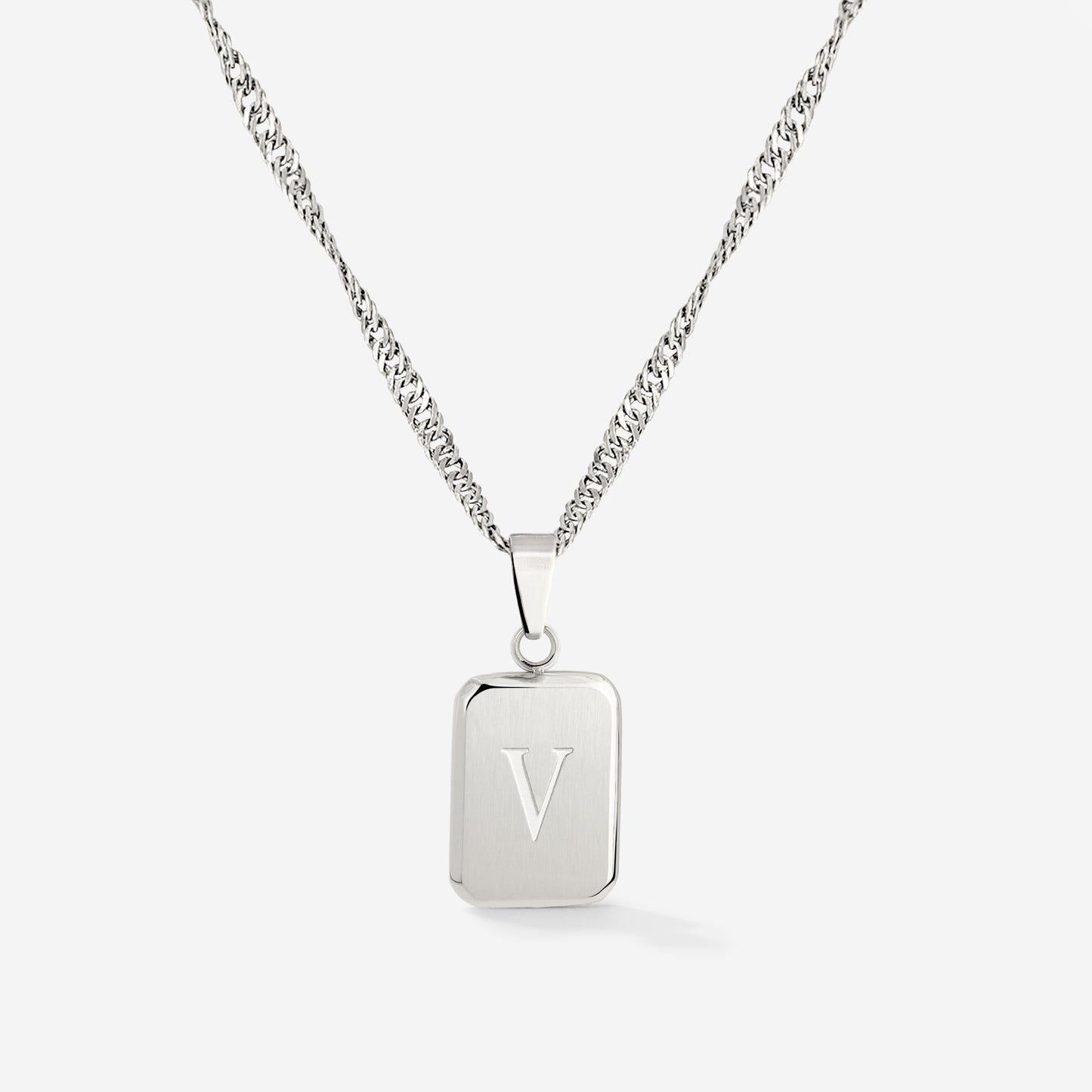 Letter Collana Argento