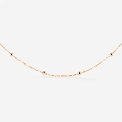 Aline Choker Oro Rosa