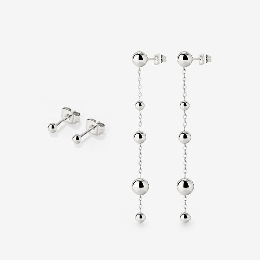 Beady Bundle Argento