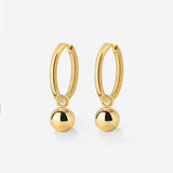 Bubbly Hoop Set Medium Oro