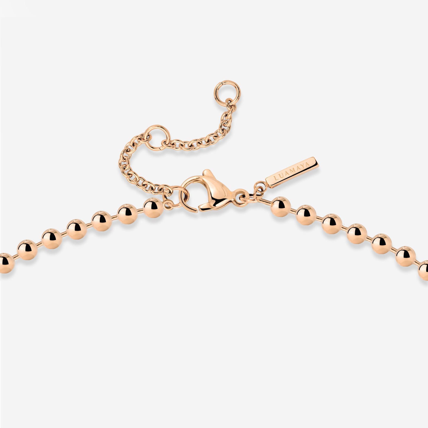 Bubbly Necklace Roségold