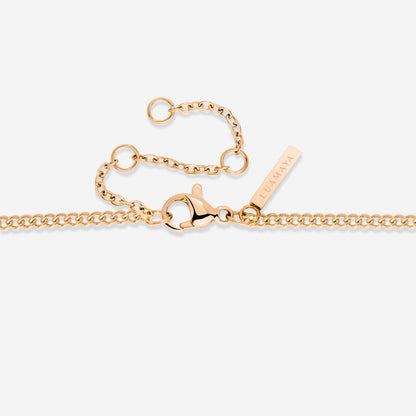 Curb Chain Collana Oro Rosa