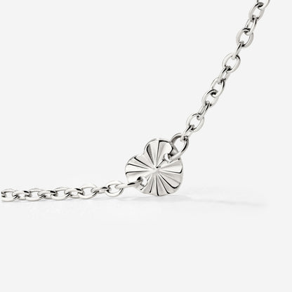 Glass Heart Bracciale Argento