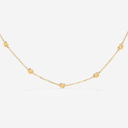 Glass Heart Collana Oro