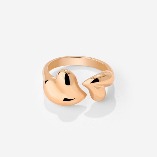 Heartie Anello Oro Rosa