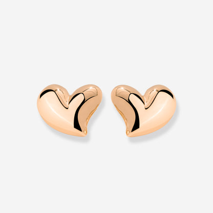Heartie Orecchini Oro Rosa
