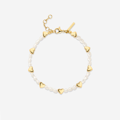 Love Pearls Bracciale Oro
