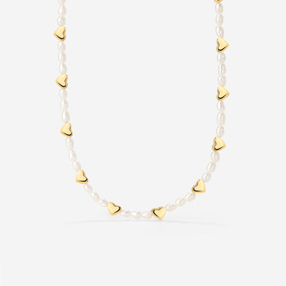 Love Pearls Collana Oro