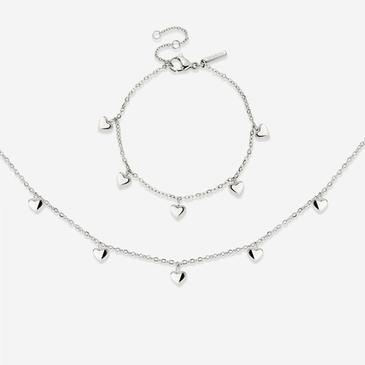 Lovely Heart Bundle Argento