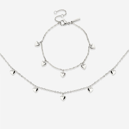 Lovely Heart Bundle Argento