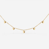 Lovely Heart Choker Oro