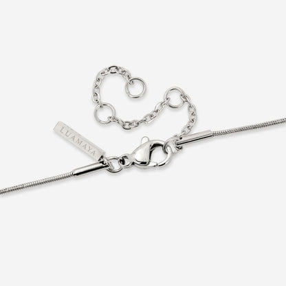 Minimalist Pearl Collana Argento