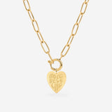 More Self-Love Oval Links Collana Set Oro