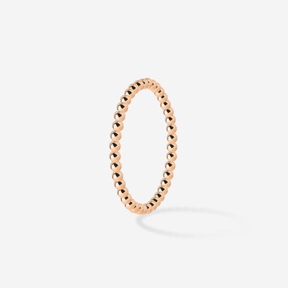 Narrow Sphere Anello Oro Rosa
