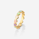 Pastel Hearts Anello Oro