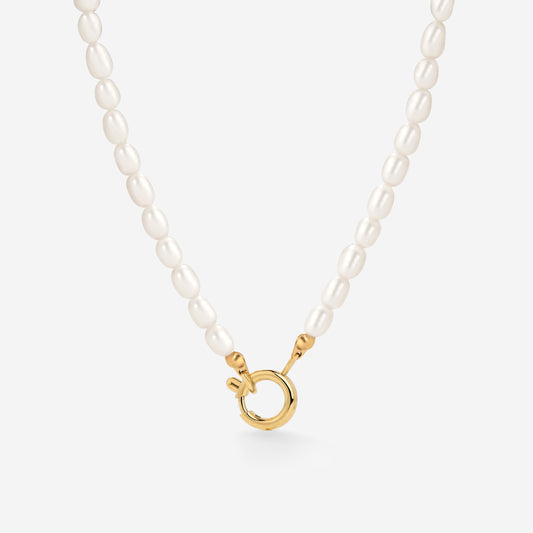 Pearly Charm Collana Oro