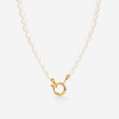 Pearly Charm Collana Oro
