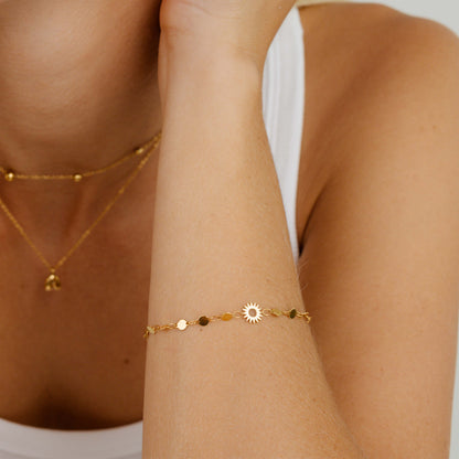 Bracciale Sunny Side Up in oro GRATIS
