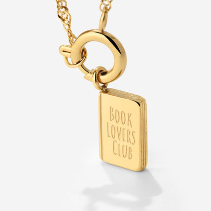 Book Lovers Club Singapore Chain Necklace Set Gold