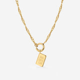 Book Lovers Club Singapore Chain Collana Set Oro