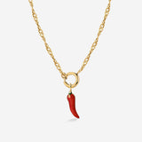 Chili Singapore Chain Collana Set Oro