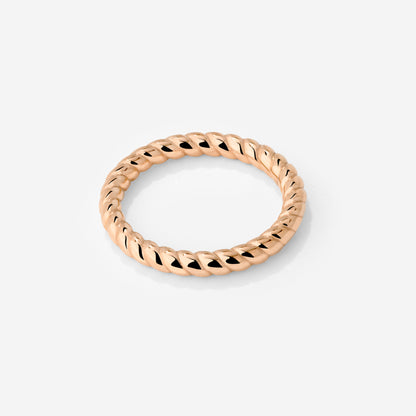 Endless Twist Ring Roségold