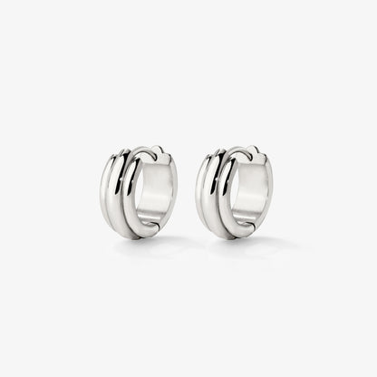 Halo Hoops Silber