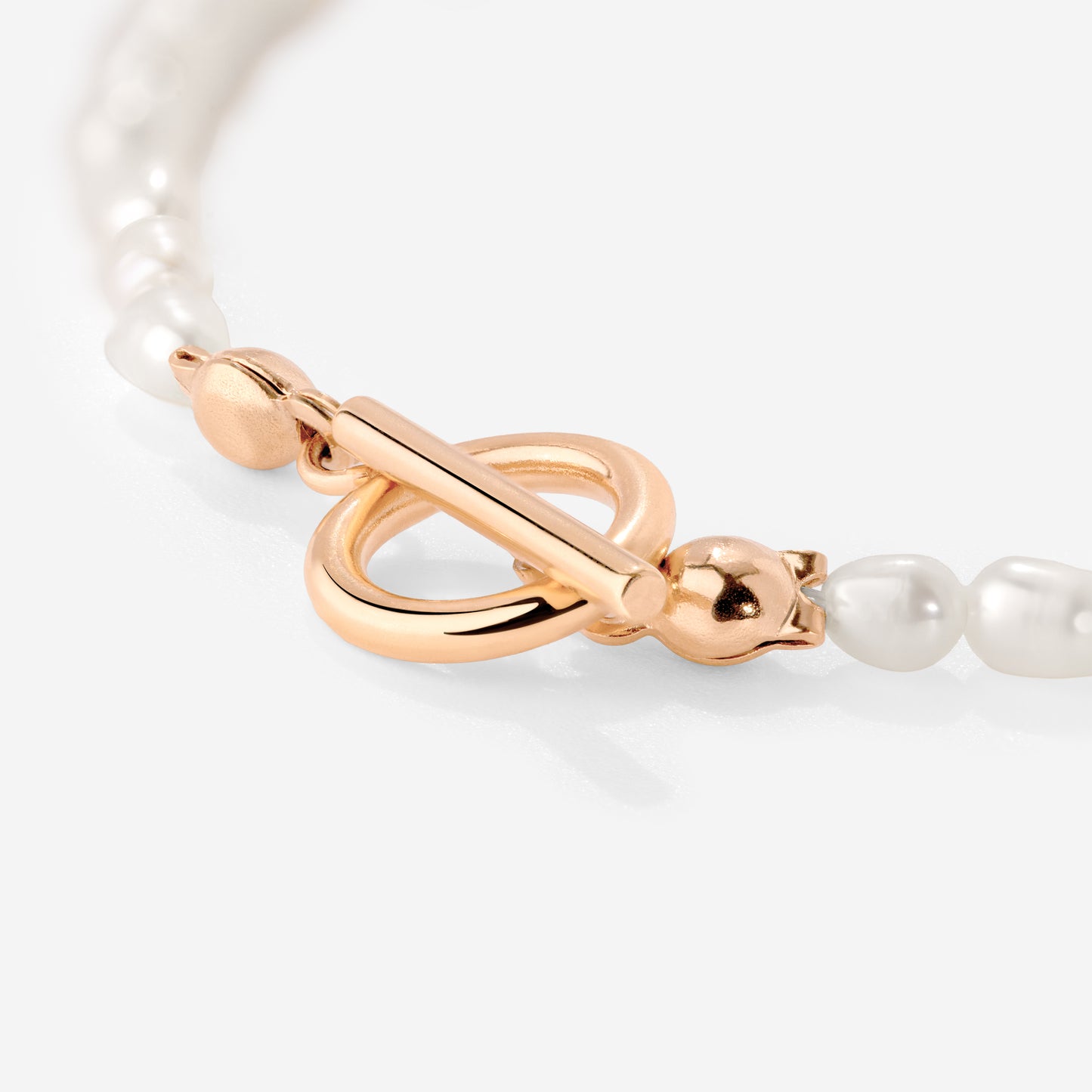 Lenis Loving Pearl Bracciale Oro Rosa