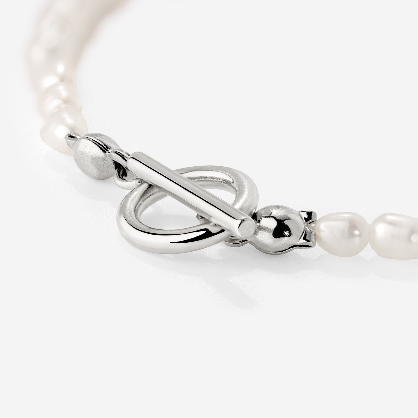 Lenis Loving Pearl Bracciale Argento