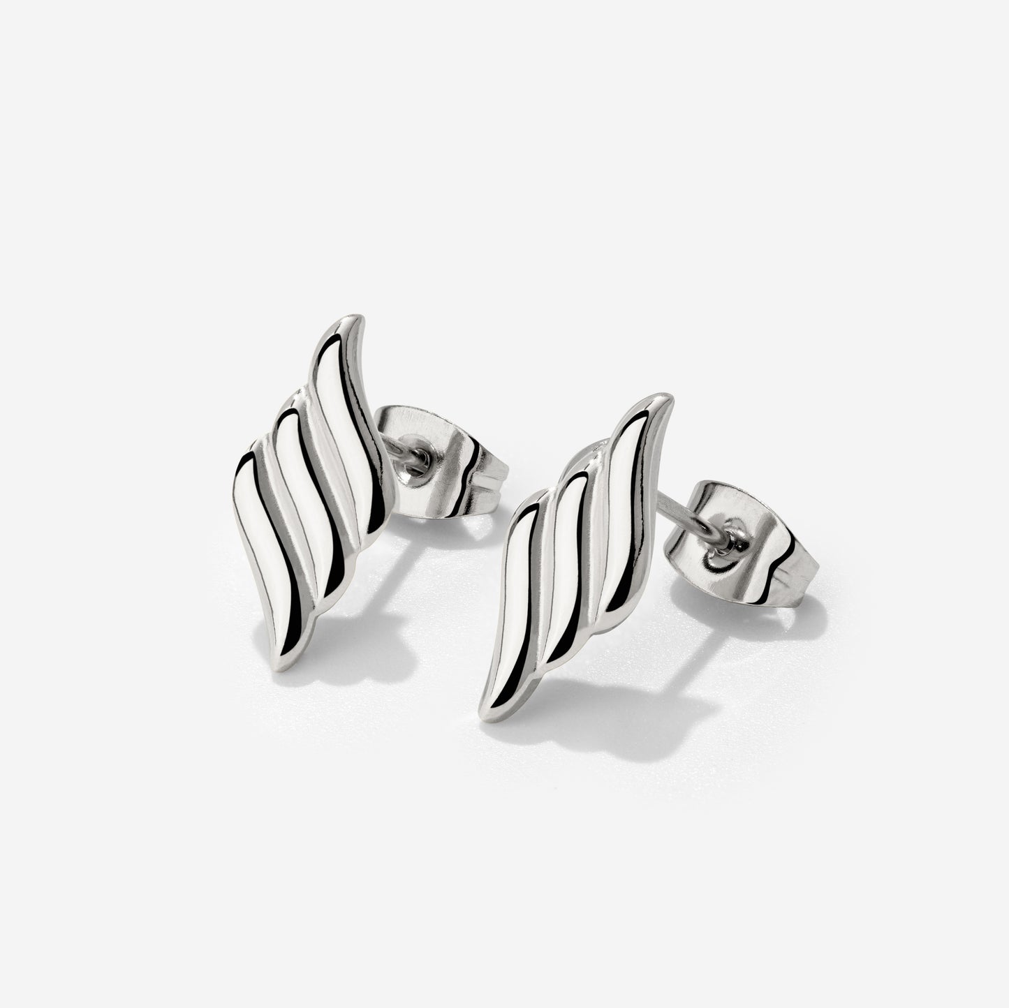 Lustrous Studs Silber