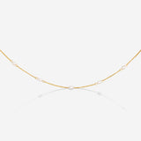 Pearl after Pearl Choker Oro