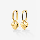 Amore Mio Oval Hoop Set Baby Oro