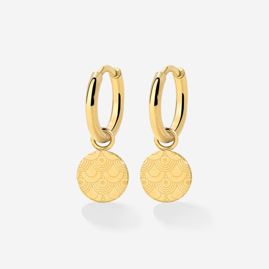 Buena Vibra Hoops Small Oro