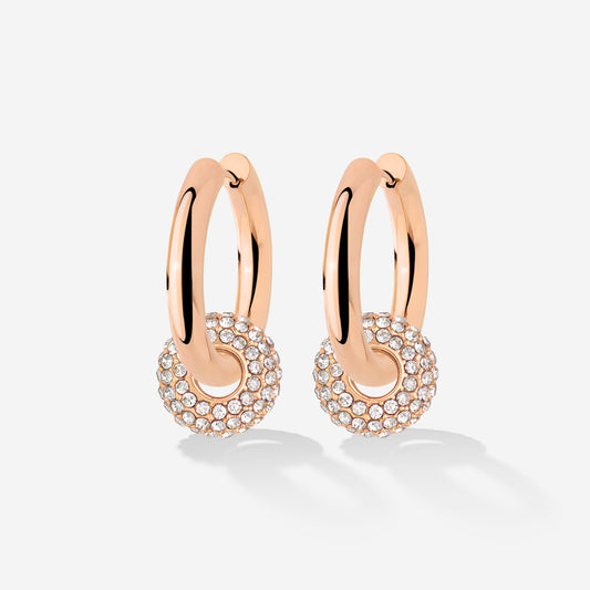 Chunky Radiant Wheel Hop Set Medium Oro Rosa