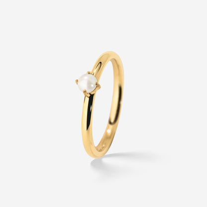 Dream Pearl Ring Gold