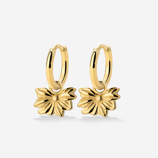 Eternal Bloom Hoop Set Small Oro